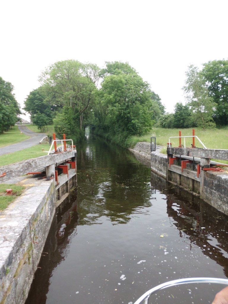 Handschleuse am Camlin River