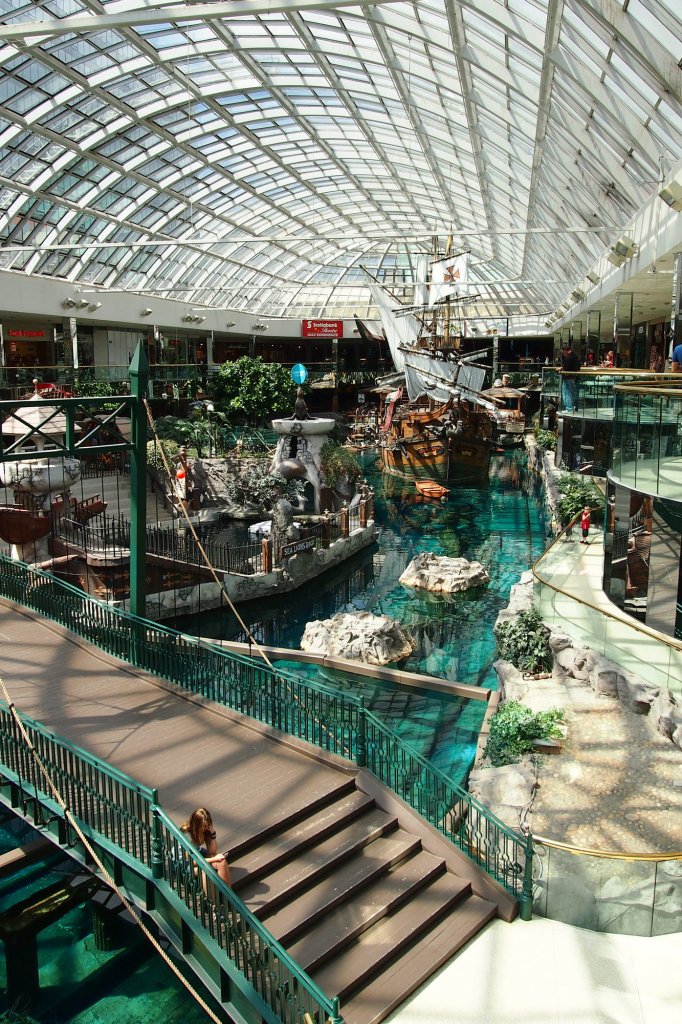 Wasseranlage Einkaufszentrum