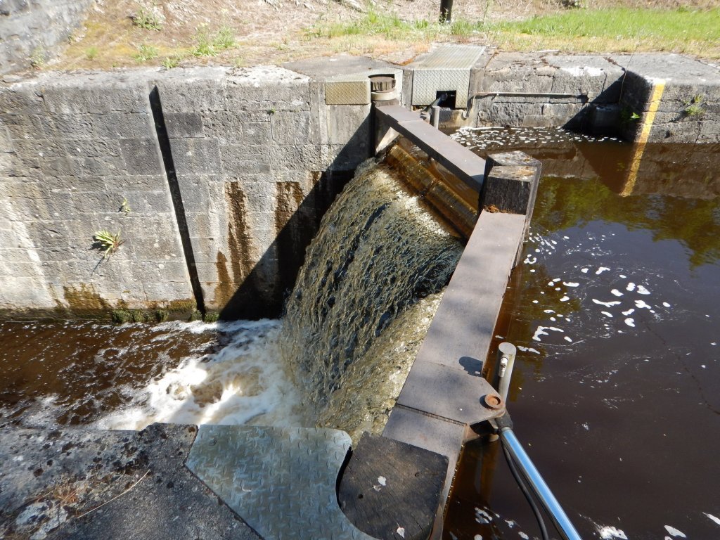 Schleusen-Überlauf