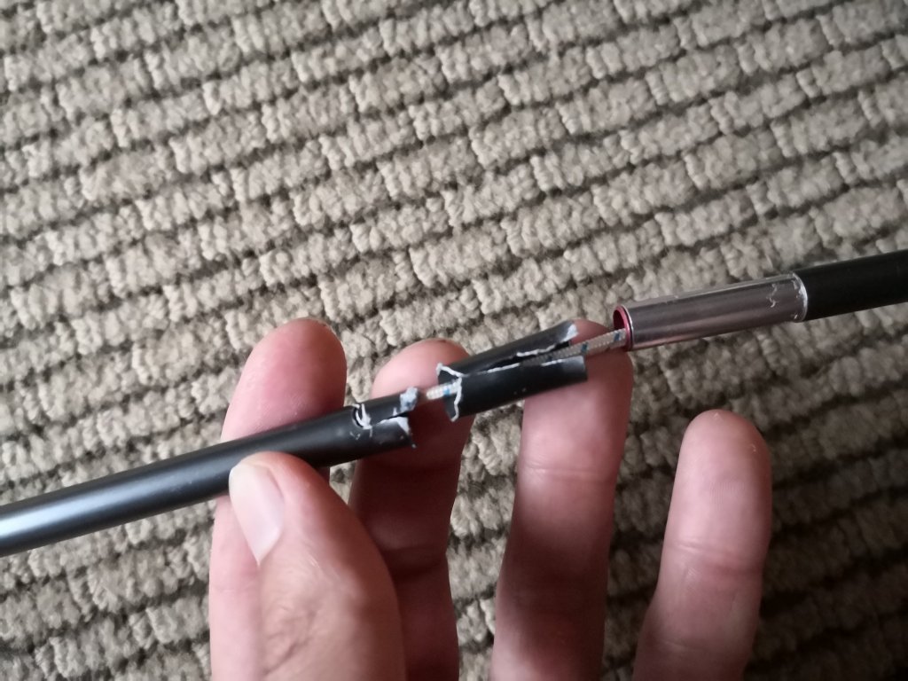 Gebrochenes Gestänge